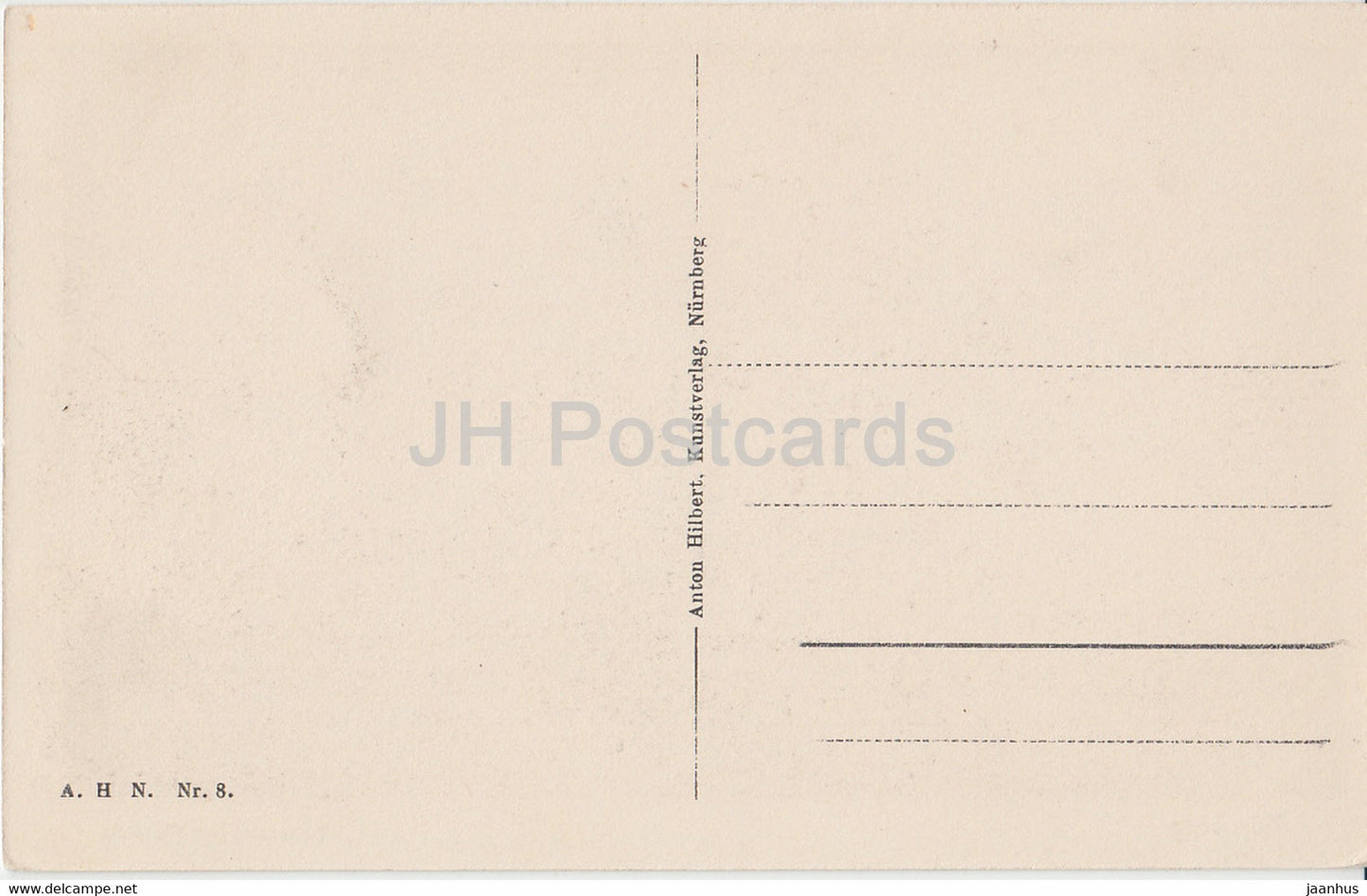 Nürnberg - Kettensteg mit Maxplatz - 8 - alte Postkarte - Deutschland - unbenutzt