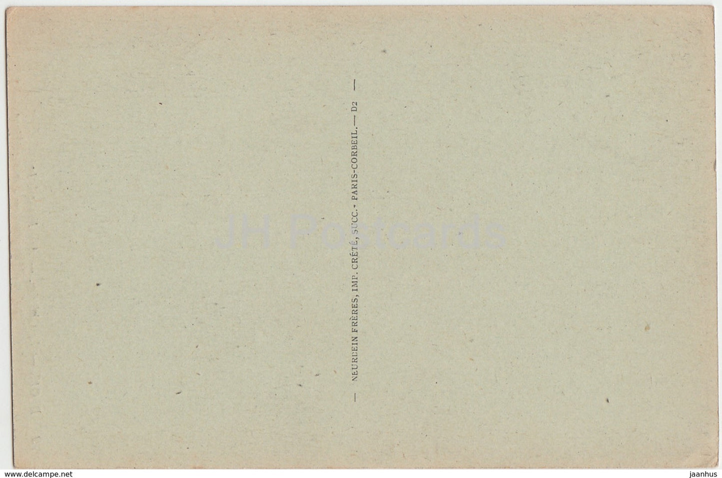 Blois - Le Chateau - Aile Francois Ier - Salon d'Honneur - Porte Gothique - Schloss - 79 - alte Postkarte - Frankreich - unbenutzt