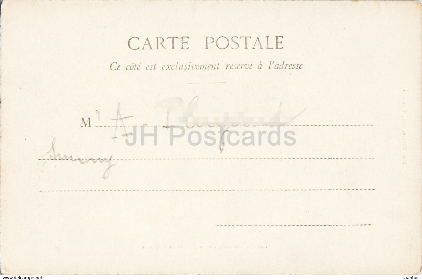 Parc de Versailles - Le Bassin de Neptune - old postcard - France - used