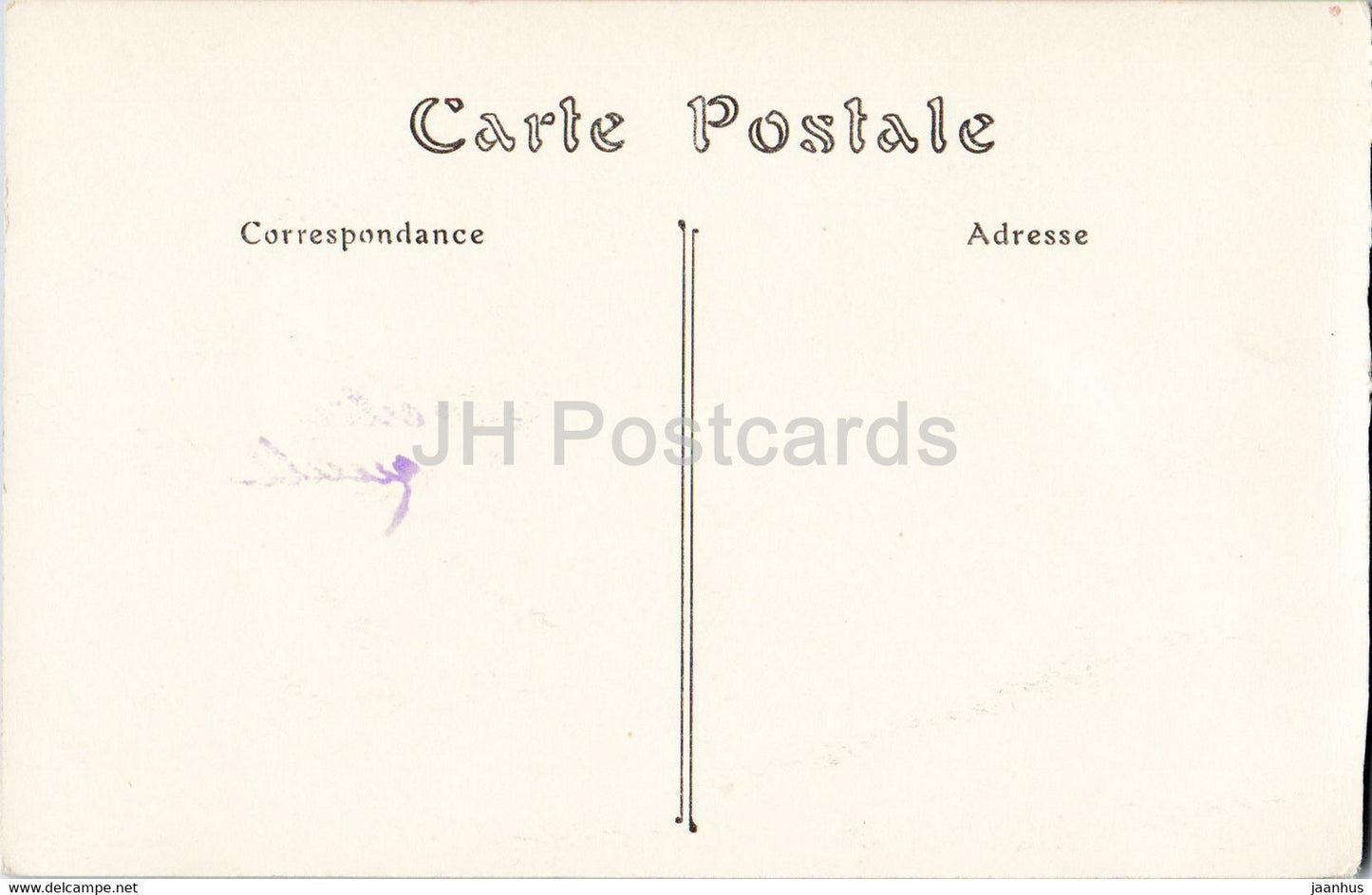 La Goulette - La Plage et les Villas - 17 - carte postale ancienne - Tunisie - occasion