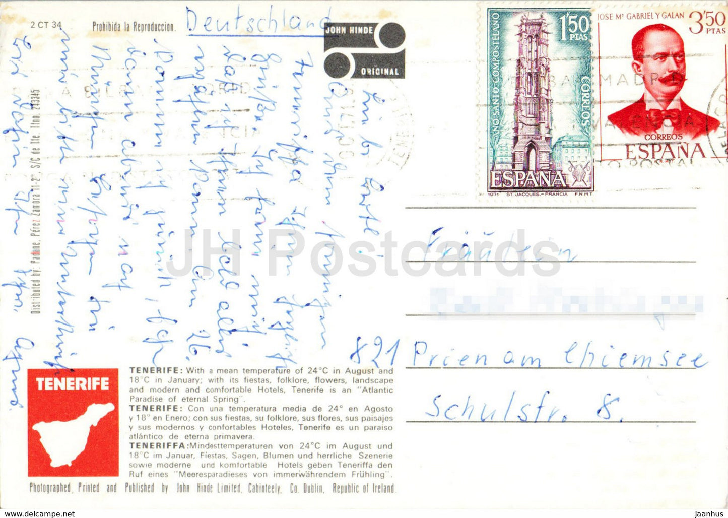 Tenerife - Îles Canaries - banane - chameau - animaux - 34 - Espagne - utilisé