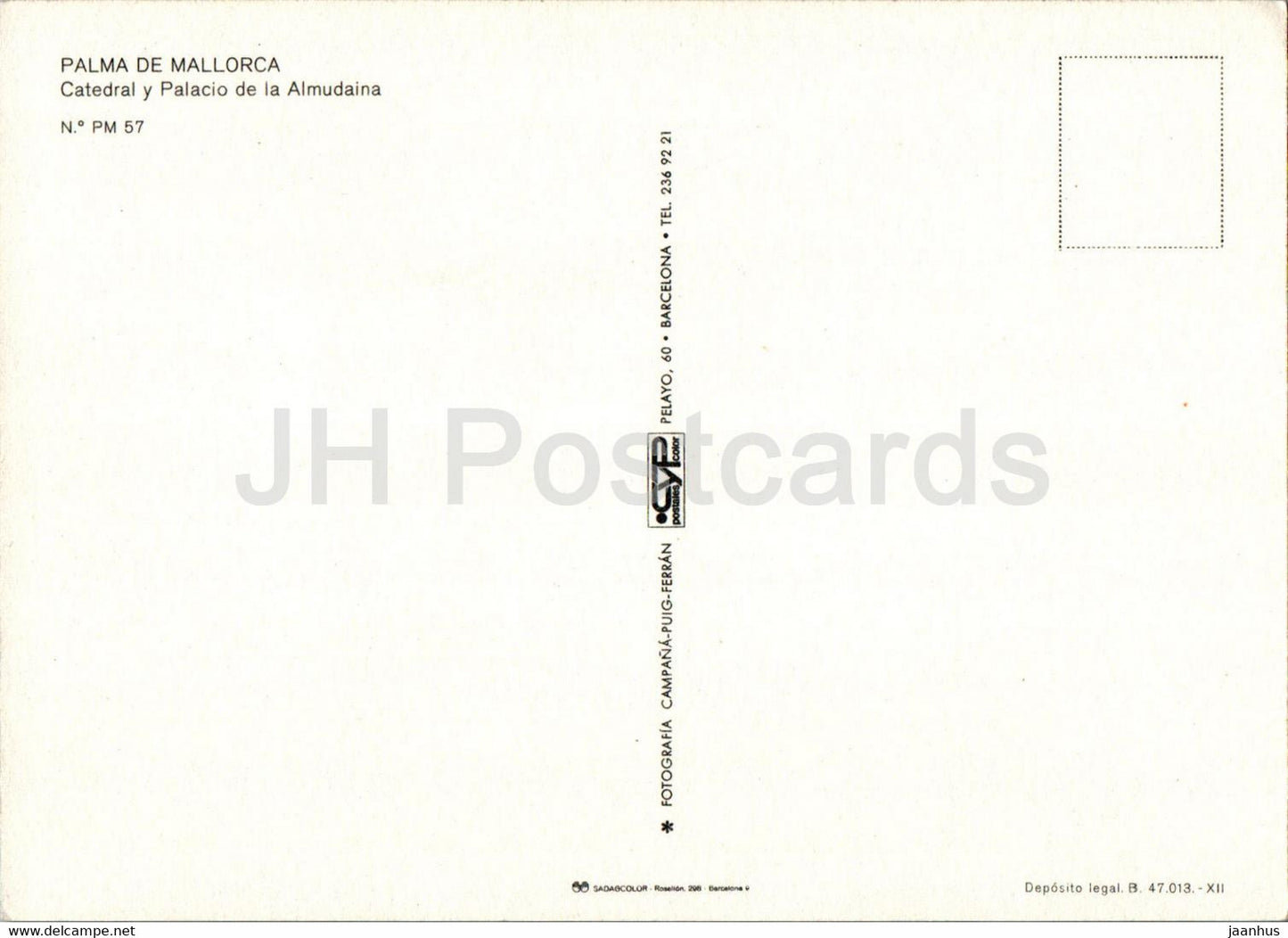 Palma de Mallorca - Catedral y Palacio de la Almudaina - cathedral - 57 - Spain - unused