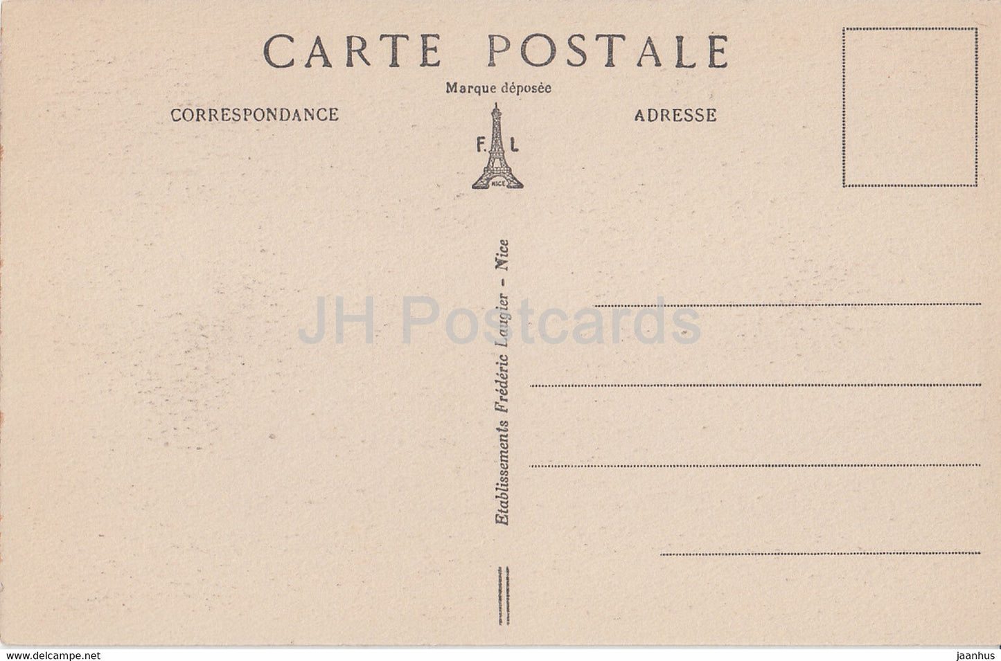 Les Cascades petrifiantes au Saut du Loup - alte Postkarte - Frankreich - unbenutzt