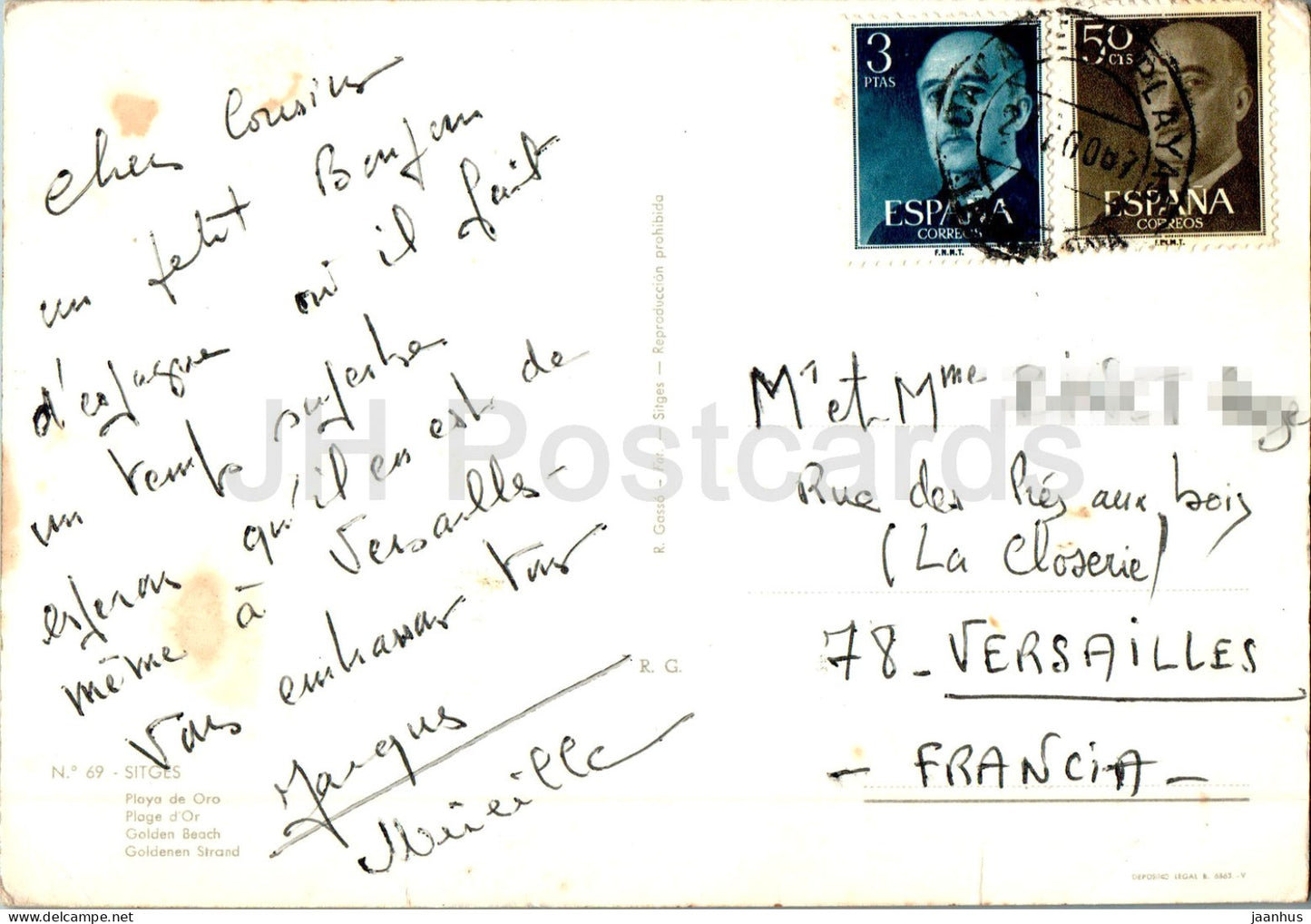 Sitges - Playa de Oro - Golden Beach - 69 - Spanien - gebraucht