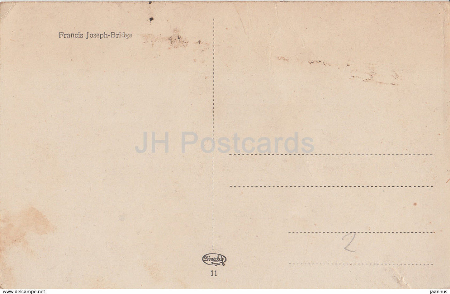 Budapest - Ferenc Joszef hid - Pont de Francois Joseph - Franz Josefs Brucke - bridge - old postcard - Hungary - unused