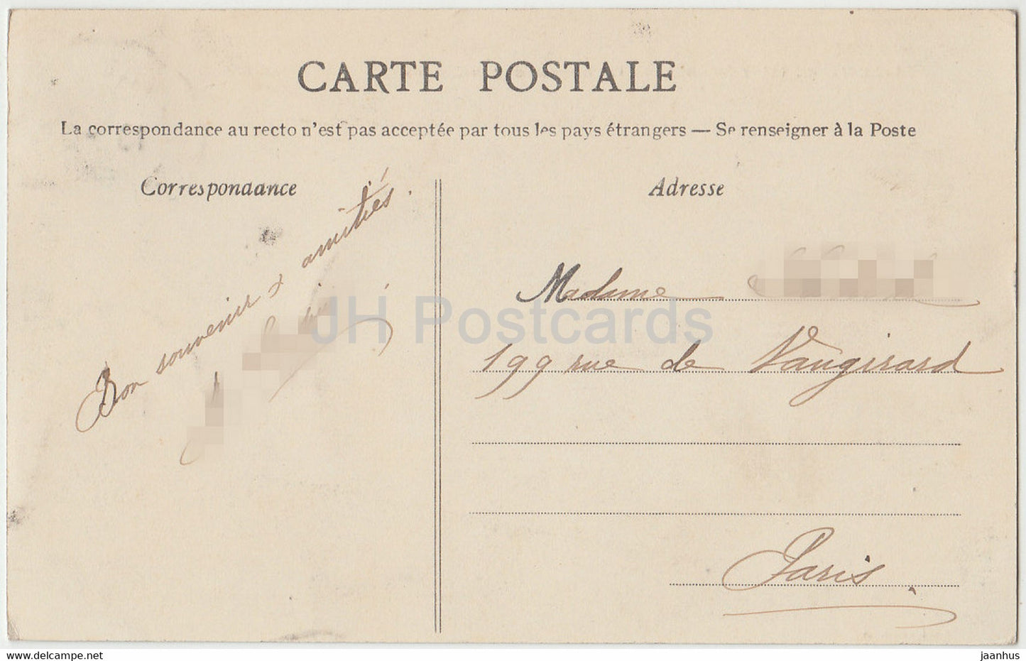 Le Havre - Sainte Adresse - Vue Generale du Nice Havrais - 280 - old postcard - 1910 - France - used