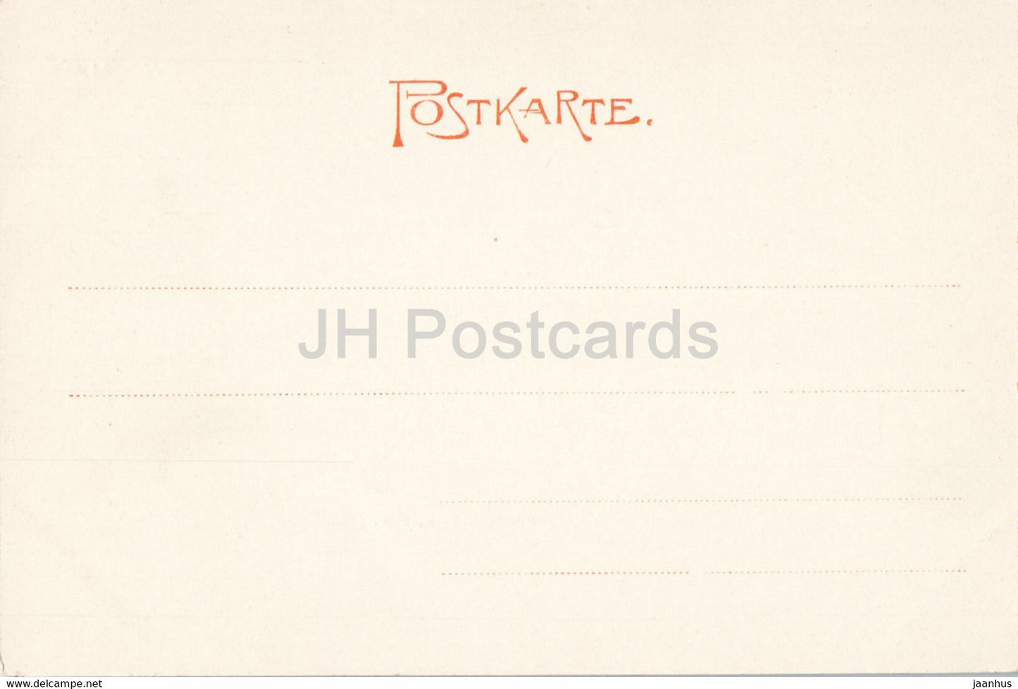 Weimar - Furstenhaus u Bibliothek - library - 1597 - old postcard - Germany - unused