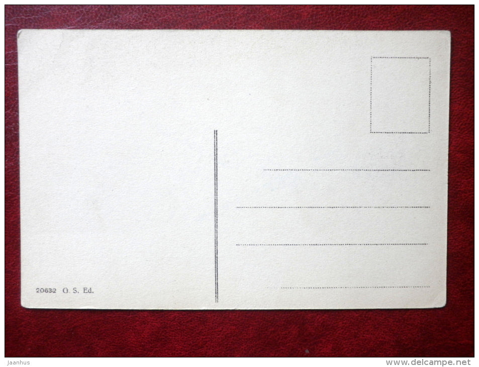 Villa Falconieri , baghetto dei Cipressi - Frascati - 20632 - old postcard - Italy - unused - JH Postcards