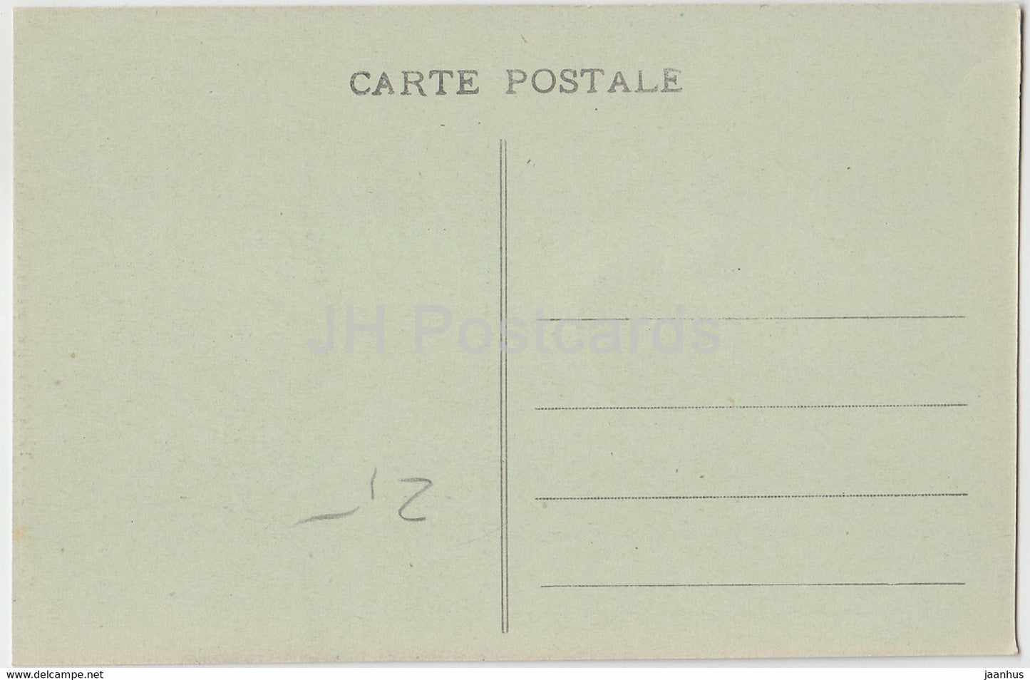 Versailles – Table de la Signature de la Paix 28. Juni 1919 – alte Postkarte – 101 – Frankreich – unbenutzt