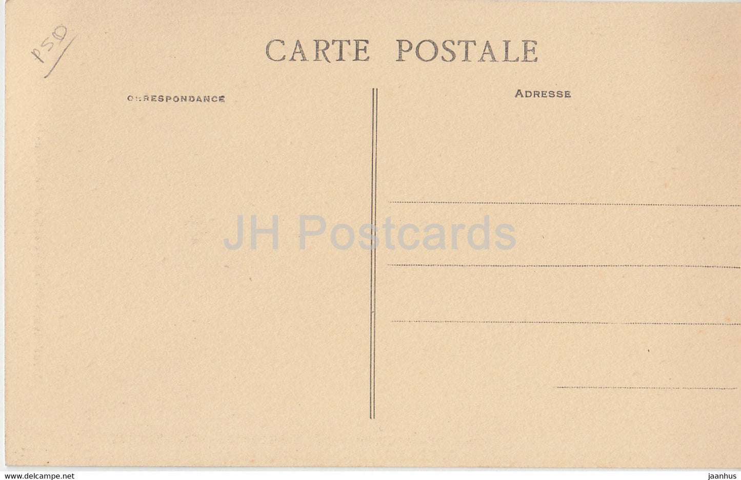 Grand Seminaire de Versailles - La Chapelle - old postcard - France - unused