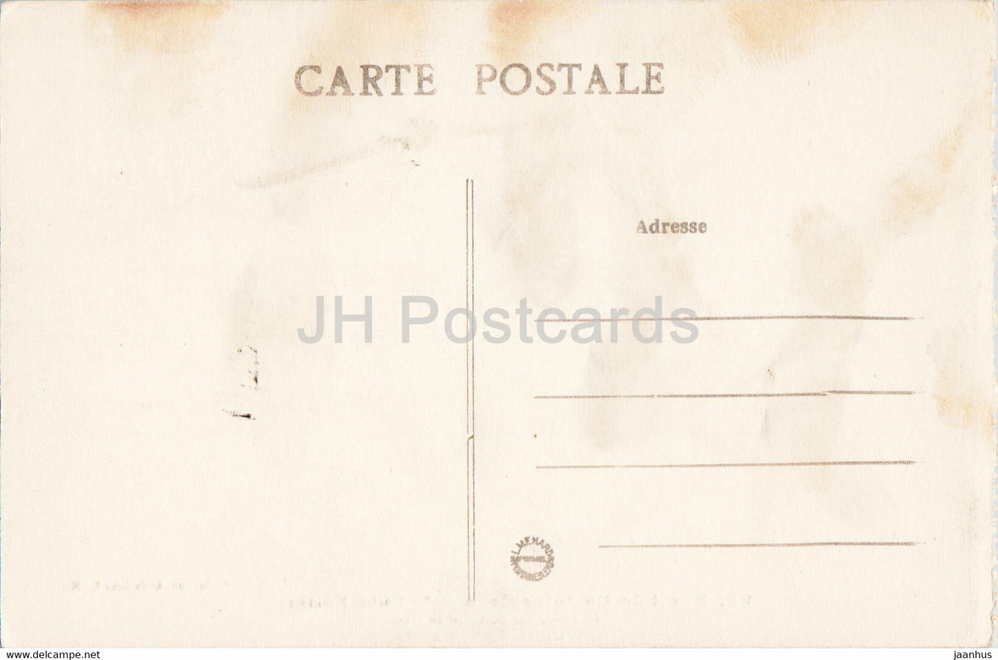 Foret de Fontainebleau - La Roche Eponge - 96 - old postcard - France - unused