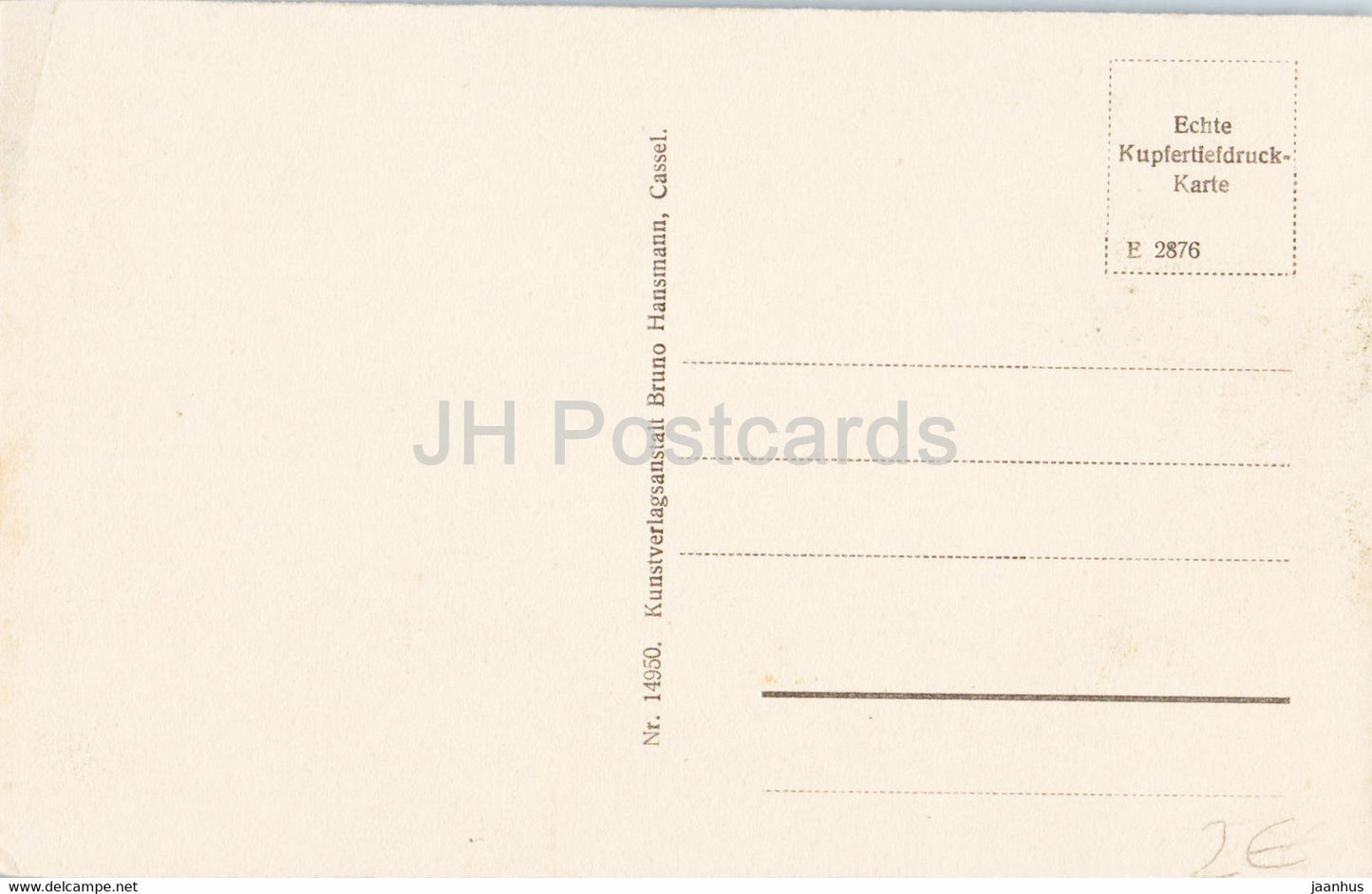 Weimar - Das Romische Haus - 14950 - old postcard - Germany - unused