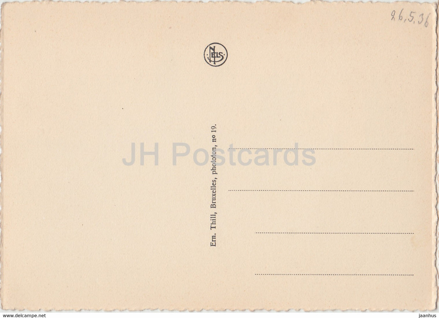 Gand - Gent - Quai aux Herbes - Graskaai - Old Postcard - Belgium - unused