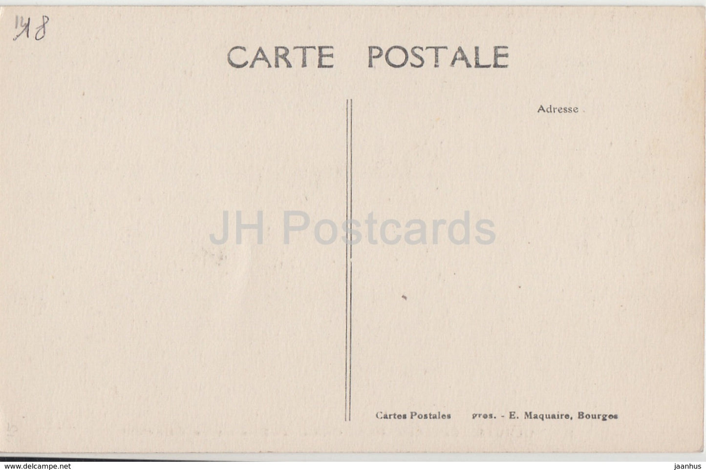 Bourges - Cathedrale - Portail Central - La Resurrection - Cote Droit cathedral - 256 - old postcard - France - unused