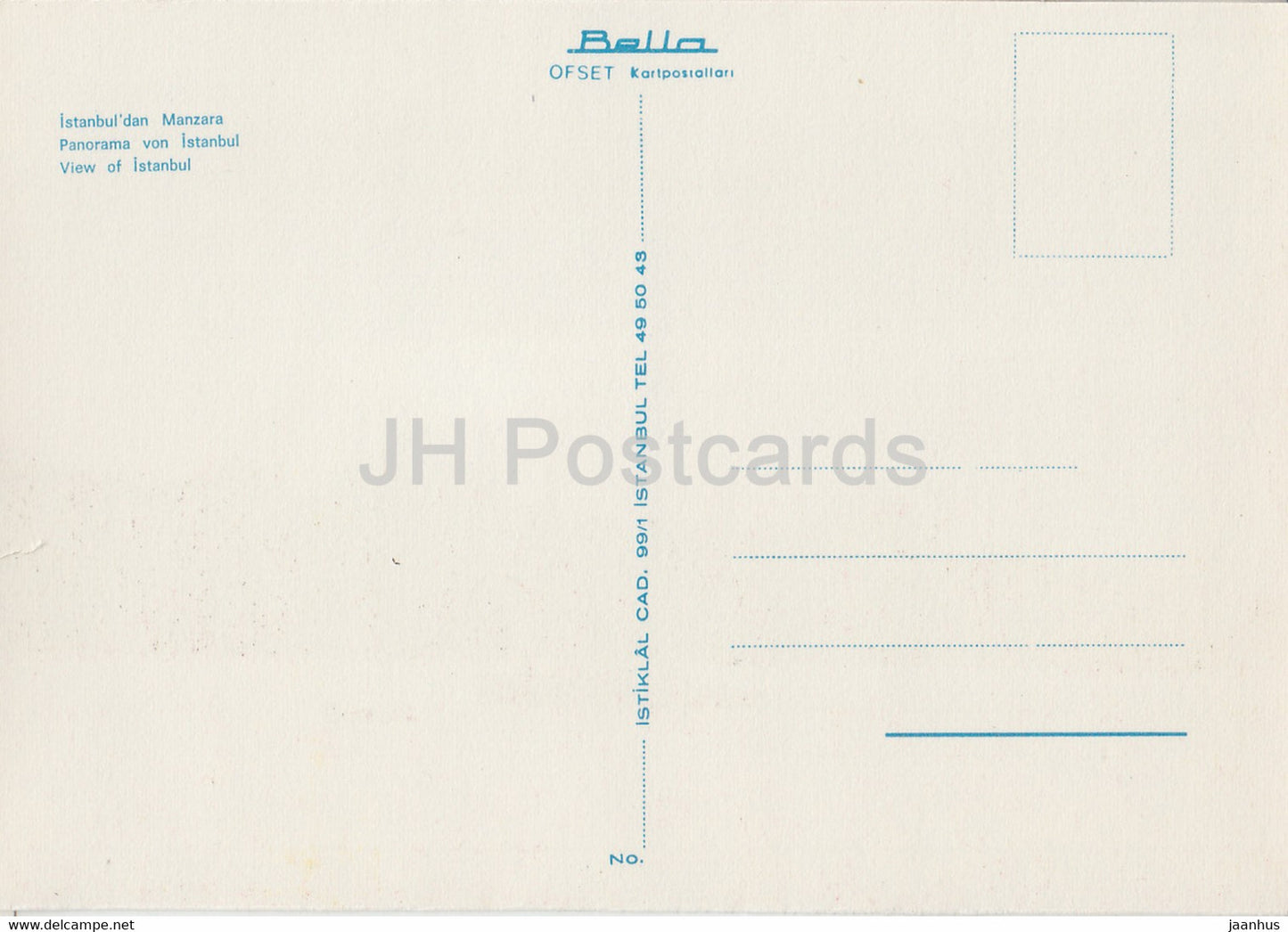 Istanbul - Ansicht von Istanbul - Türkei - unbenutzt