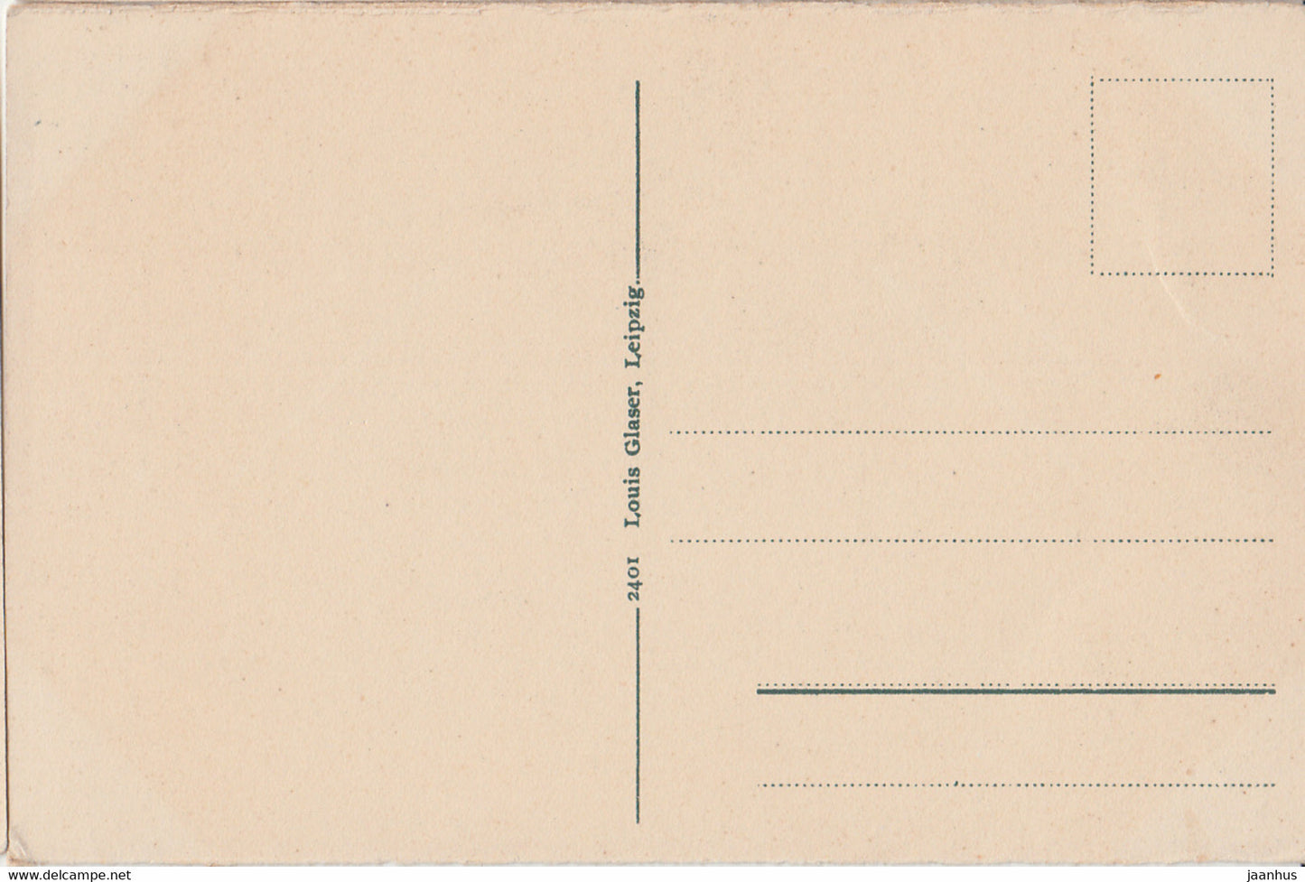 Bodetal im Harz - Teufelsbrucke - old postcard - 2401 - Germany - unused