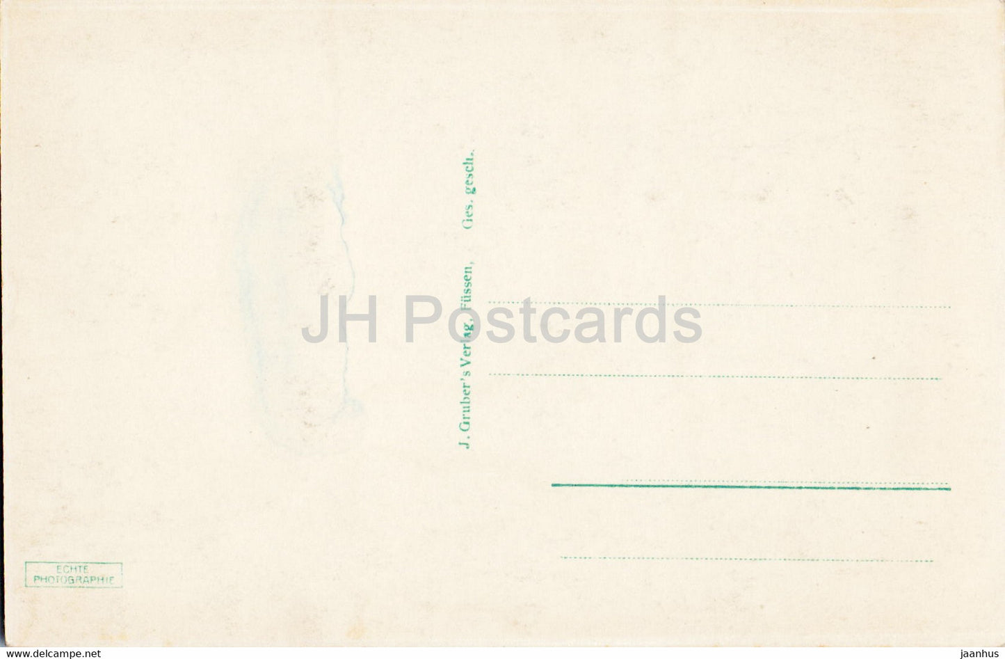 Fussen - St Annakapelle - Epitaph von Freyberg - old postcard - Germany - unused