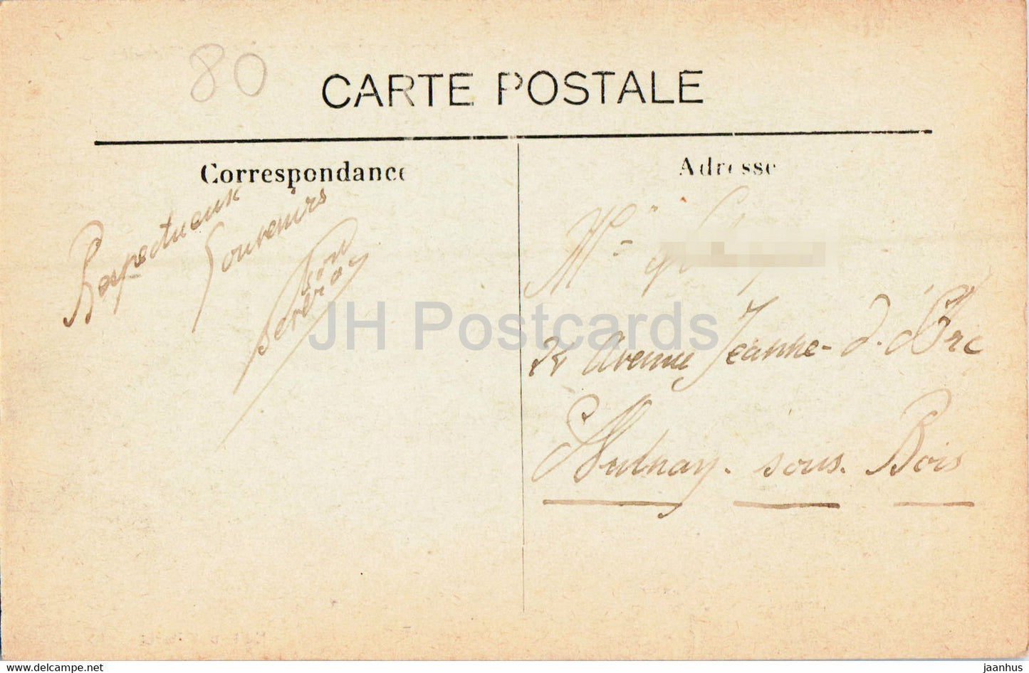 Saint Guilhem le Desert - Les Gorges de l'Herault - 14 - alte Postkarte - Frankreich - gebraucht