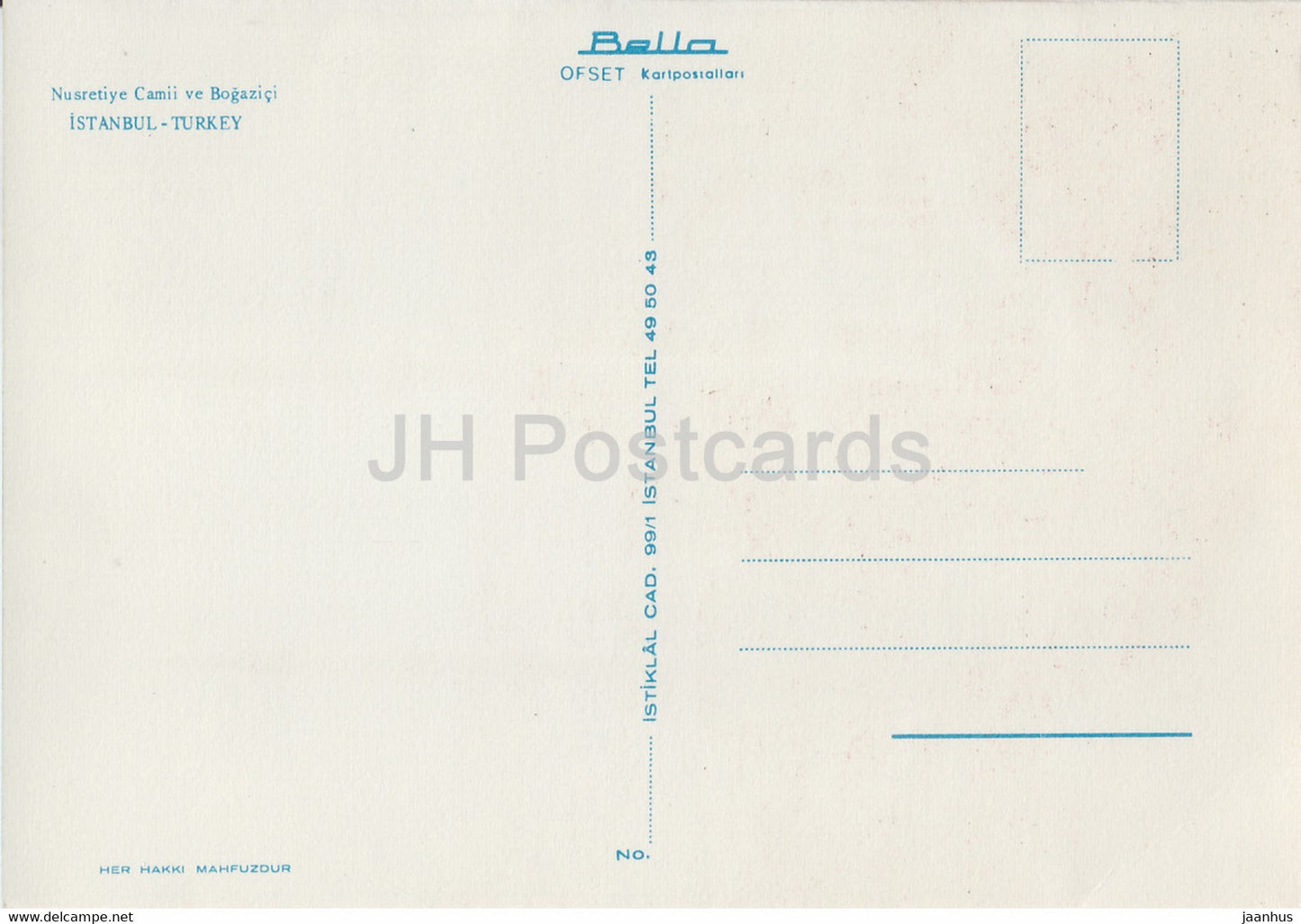 Istanbul - Moschee - Türkei - unbenutzt