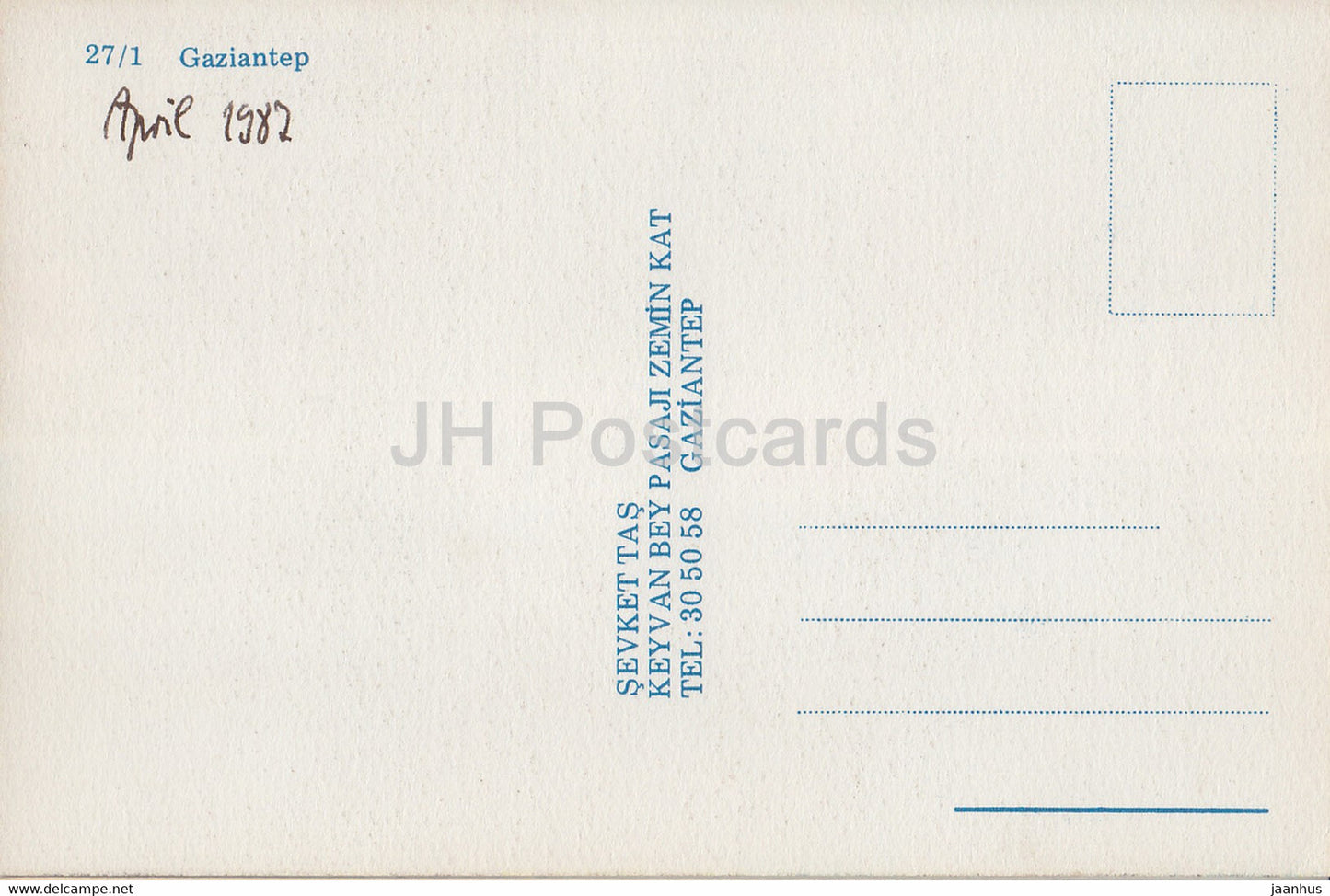 Gaziantep – Straßenansicht – Schafe – 1987 – Türkei – gebraucht