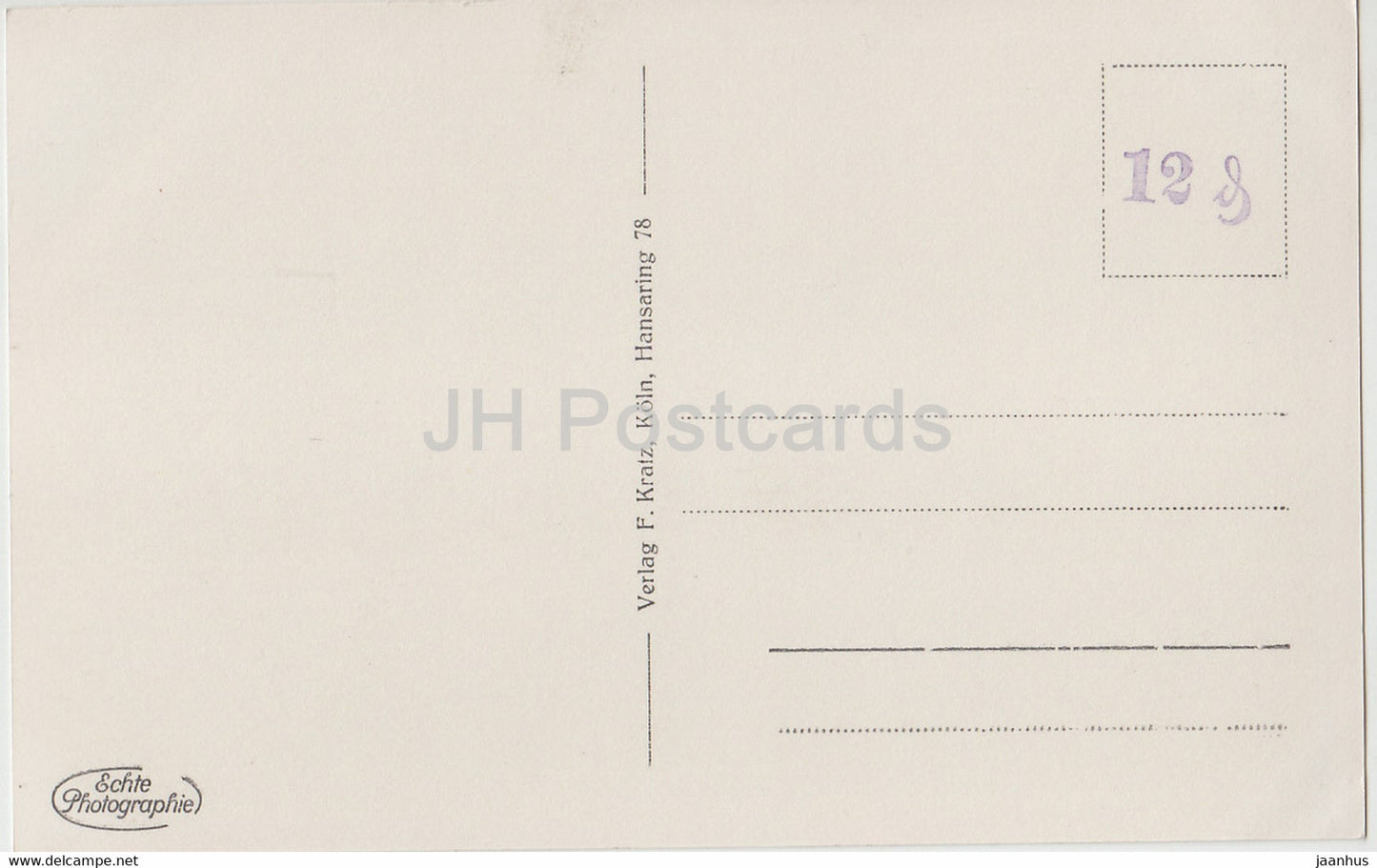 Am Rhein - Burg Maus - alte Postkarte - Deutschland - unbenutzt