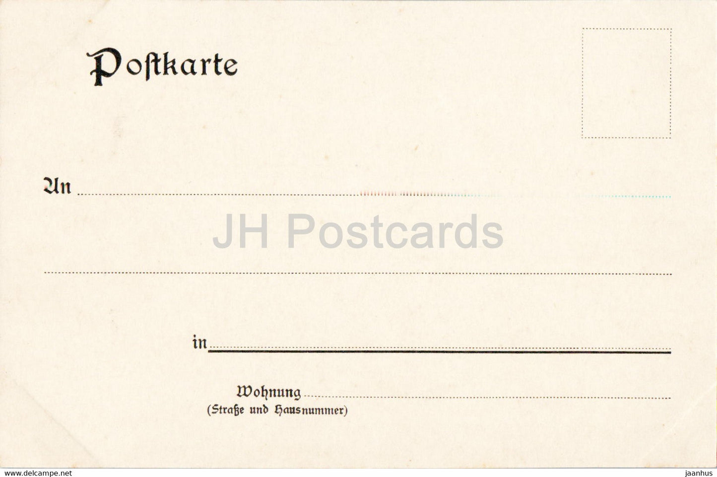 Gruss aus Berlin - Konigl Schloss - château - 24 - carte postale ancienne - Allemagne - inutilisé