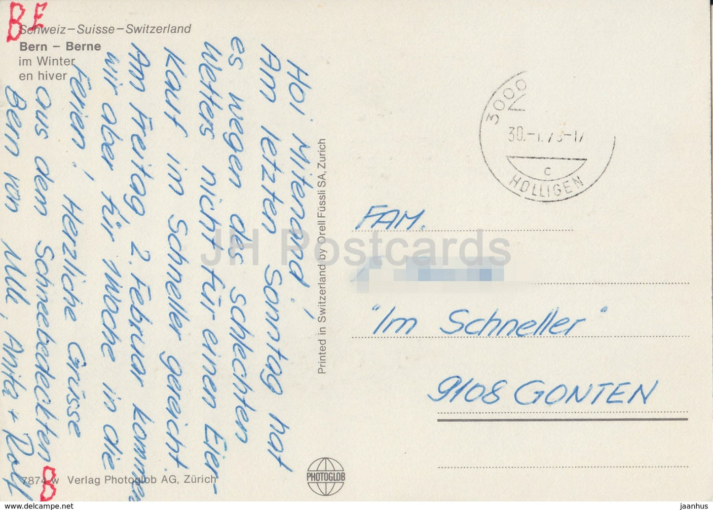 Berne - Berne - multiview - Suisse - d'occasion