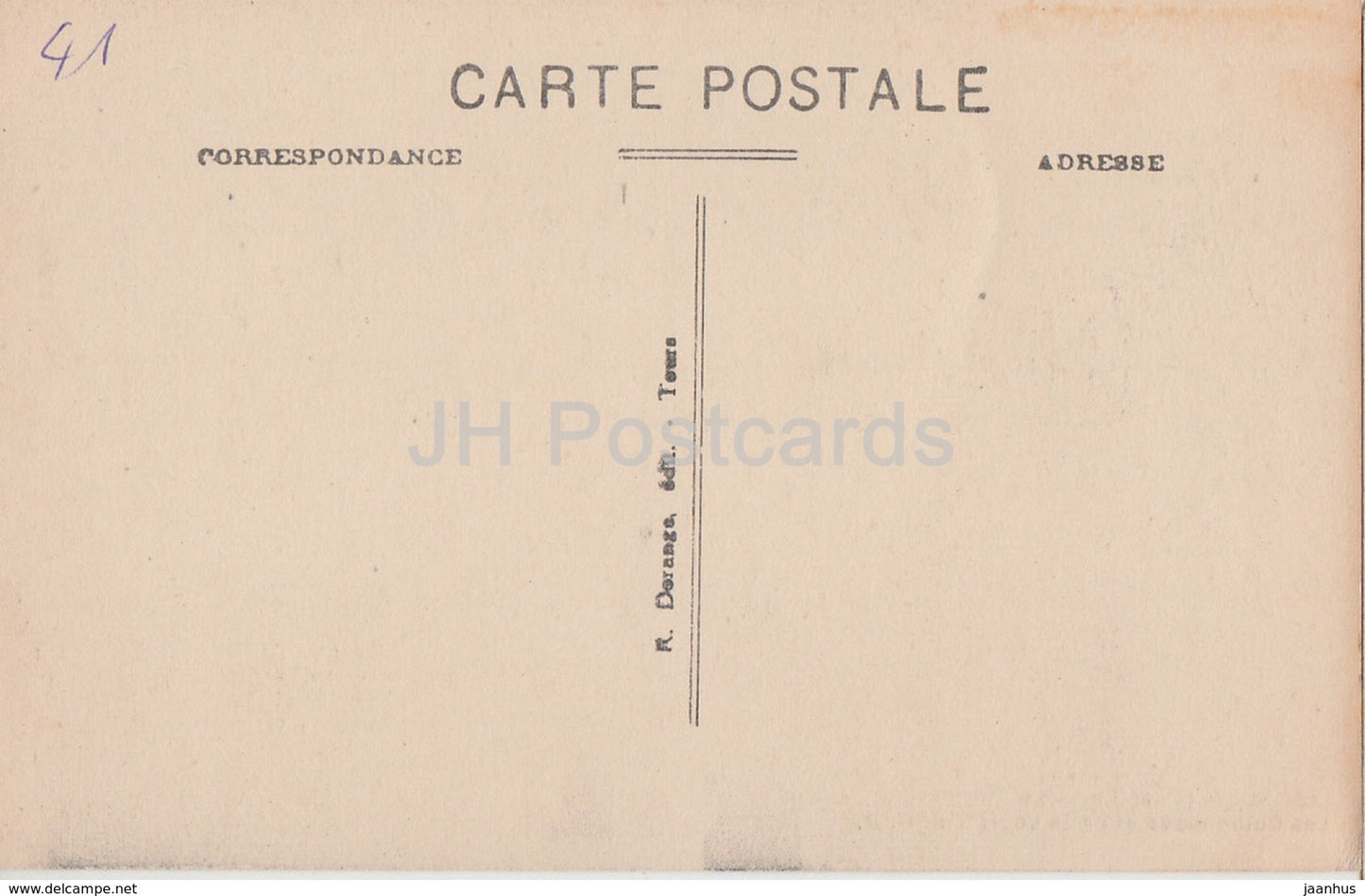 Blois - Le Chateau - Les Colonnades et l'Aile Louis XII - castle - 19 - old postcard - France - unused