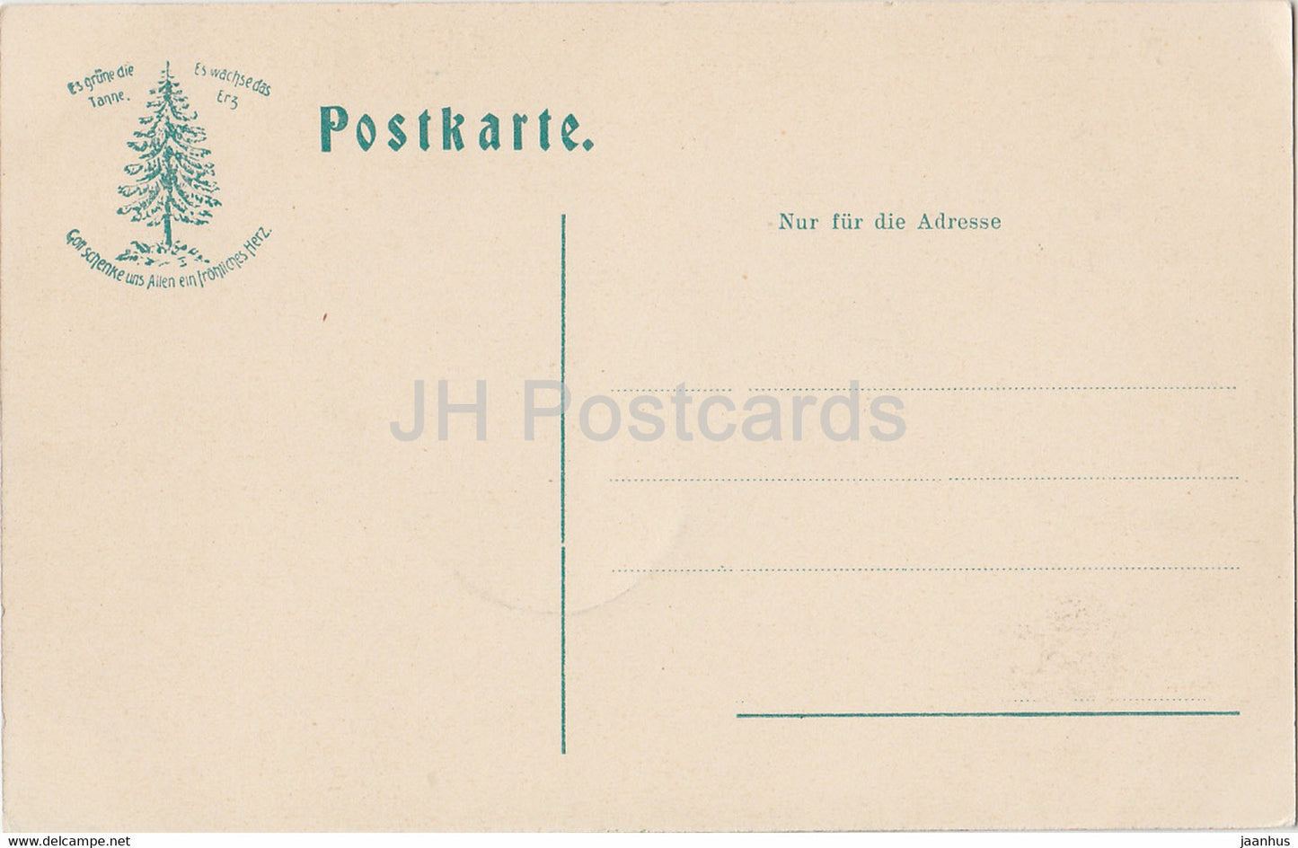 Schierke im Harz - Ahrensklinterklippen - 24708 - old postcard - Germany - unused