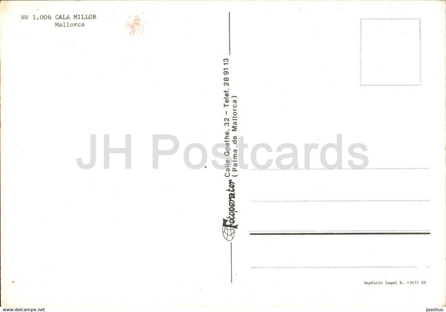 Recuerdo de Cala Millor - Mallorca - multiview - 1006 - Spain - unused