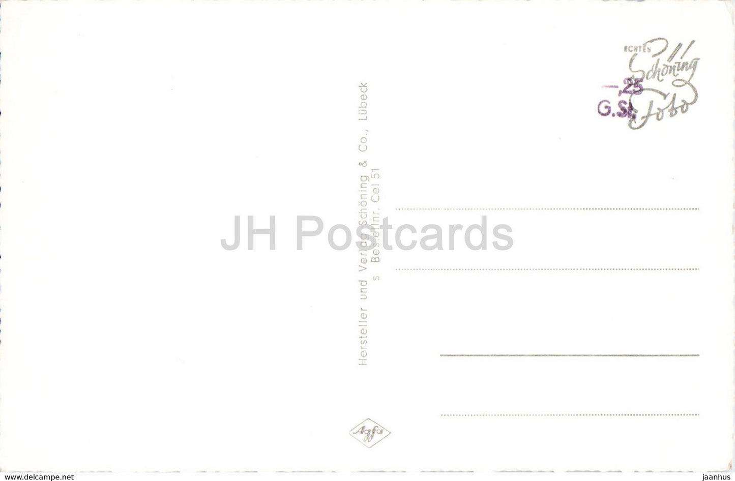 Gruss aus Celle - Schloss - Rathaus - Stechbahn mit Museum - Grosser Plan - old postcard - Germany - unused