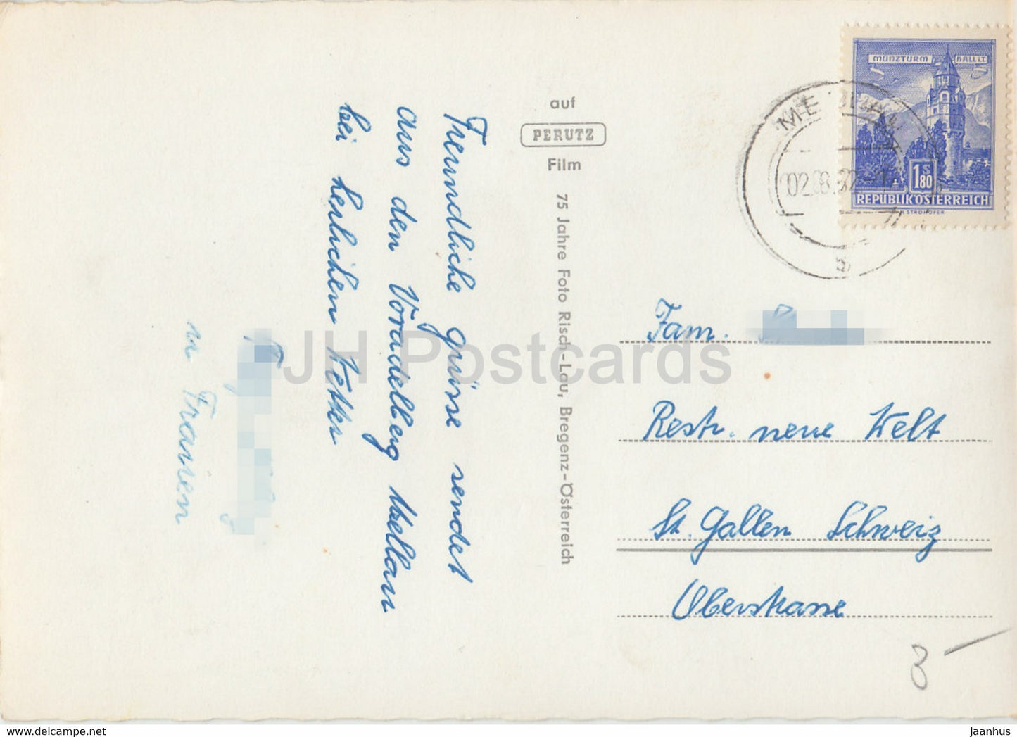 Sporthotel Korbersee 1662 m mit Widderstein 2536 Meilen Bregenzerwald - Österreich - gebraucht