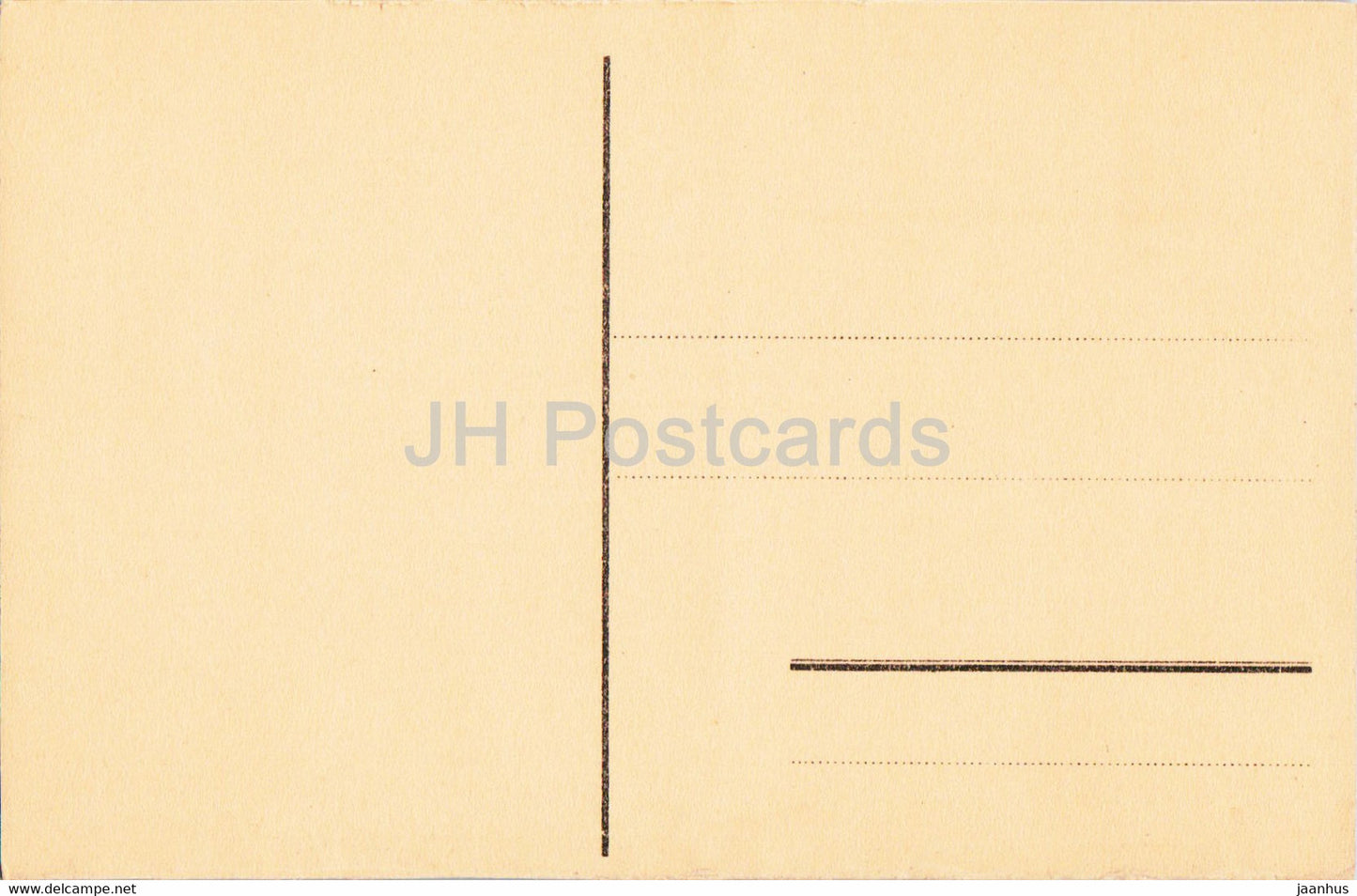 Gruss vom Rhein - Ruine Ehrenfels - carte postale ancienne - Allemagne - inutilisée