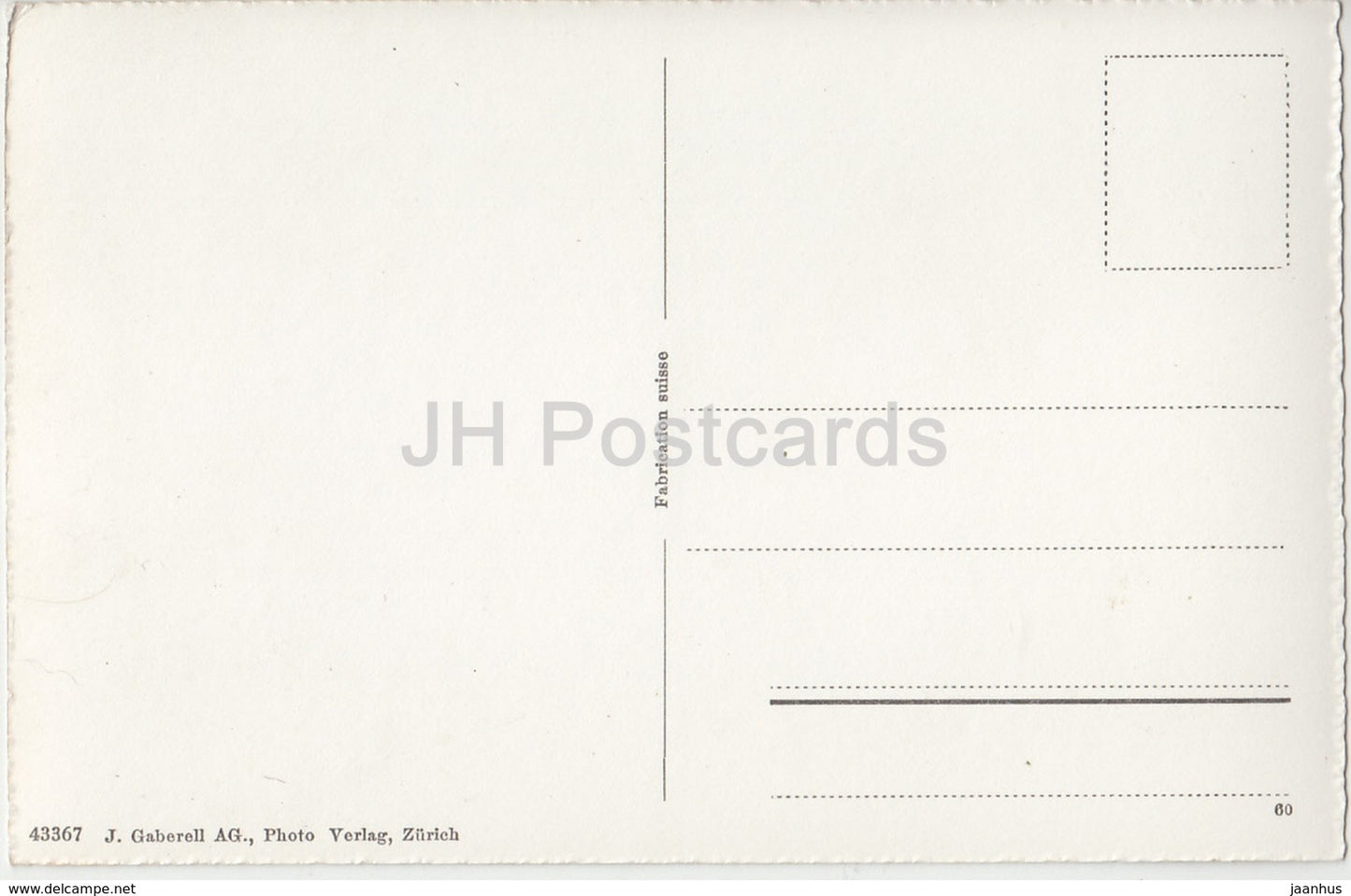 Abend am Grimselsee - 43367 - Schweiz - alte Postkarte - unbenutzt