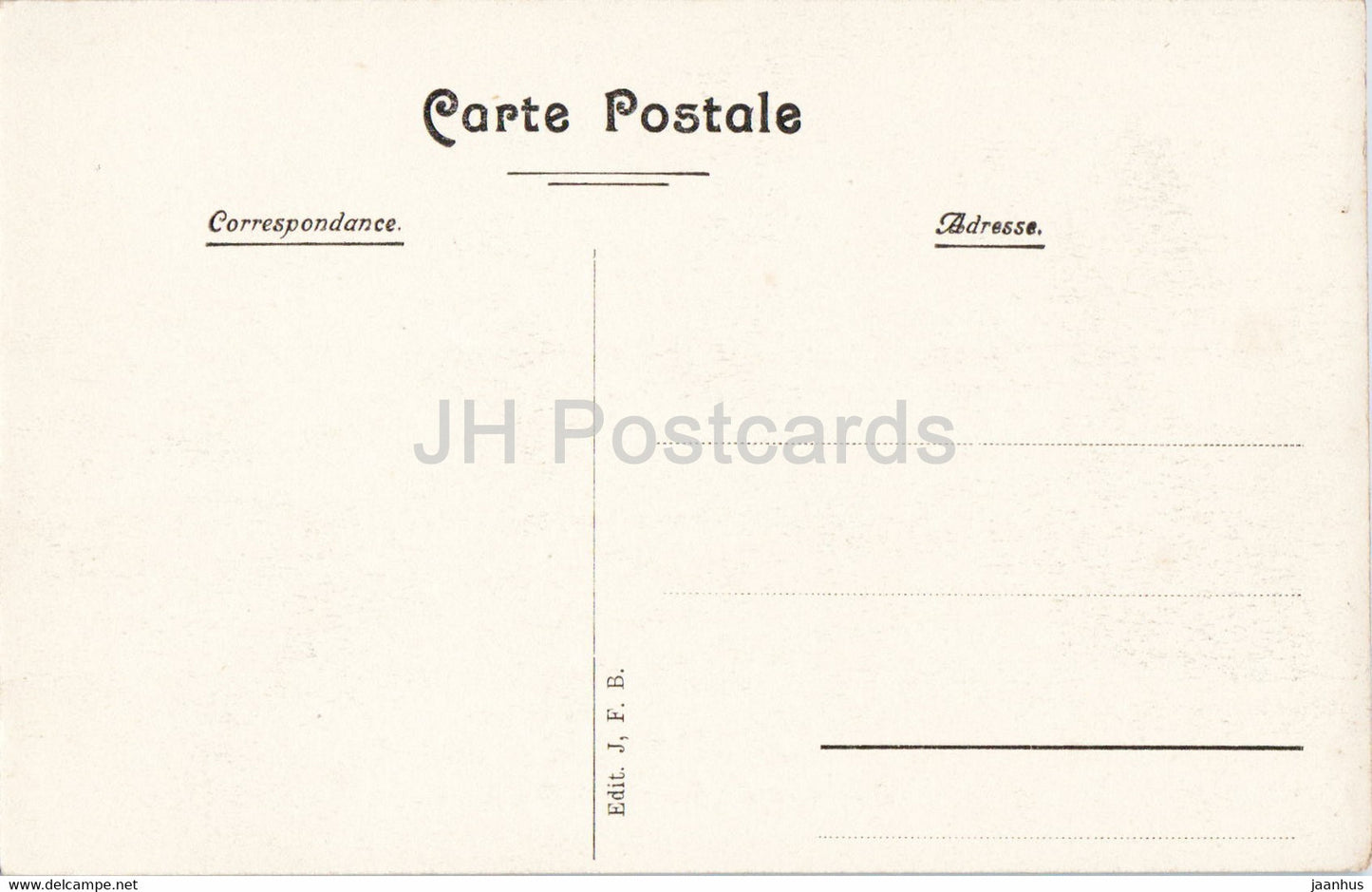 Brüssel - Brüssel - Laeken - La Fontaine de Boulogne - alte Postkarte - Belgien - unbenutzt