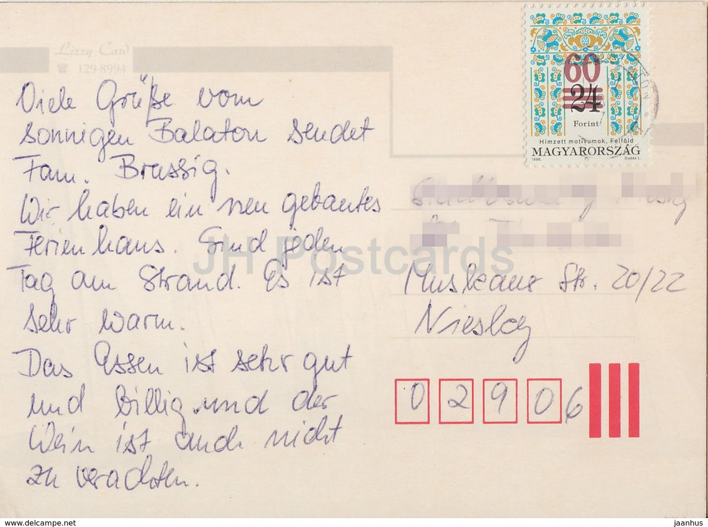 Balaton - voilier - hôtel - multiview - années 1990 - Hongrie - d'occasion