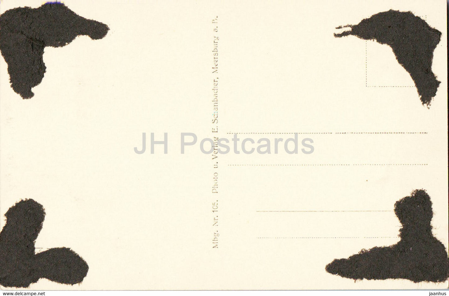 Meersburg a B - old postcard - Germany - unused