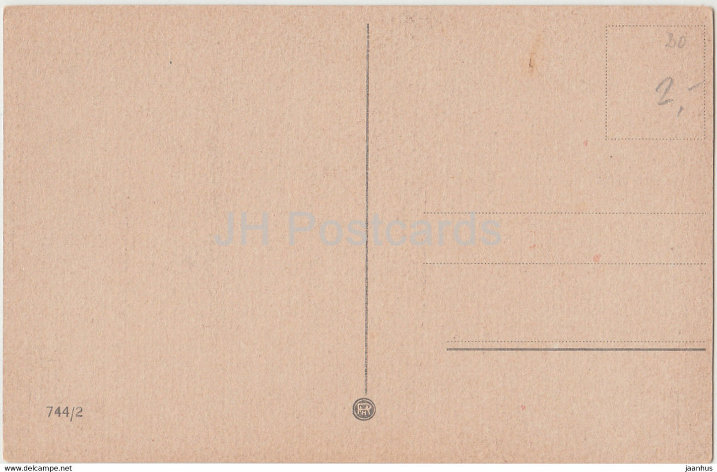 farm life - horse carriage - haymaking - illustration - J W G 744/2 - old postcard - unused