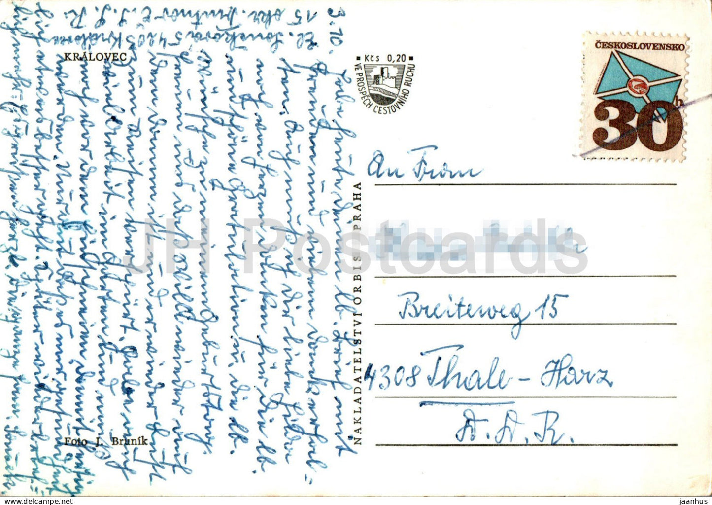 Kralovec - République tchèque - Tchécoslovaquie - occasion