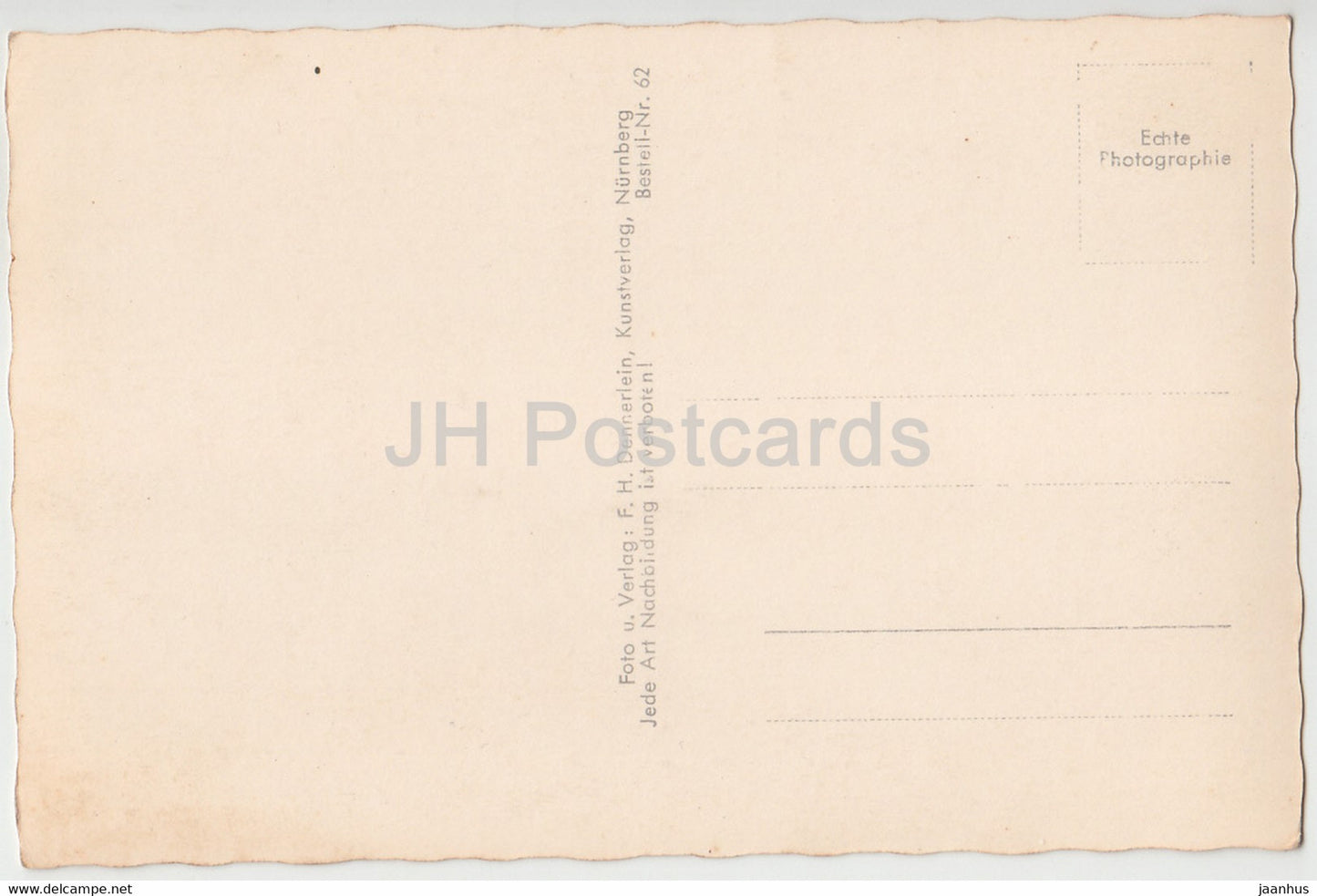 Die Vier Quellen des Fichtelgebirges - Naabquelle - Egerquelle - Saalequelle - carte postale ancienne - Allemagne - inutilisée