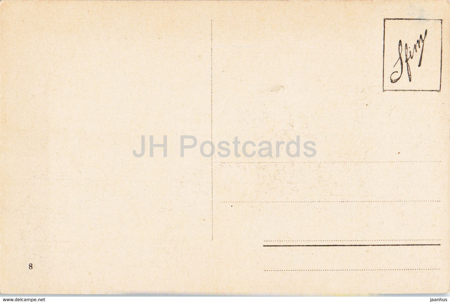 Milano - Milan - Stazione Centrale - railway station - trams - 8 - old postcard - Italy - unused