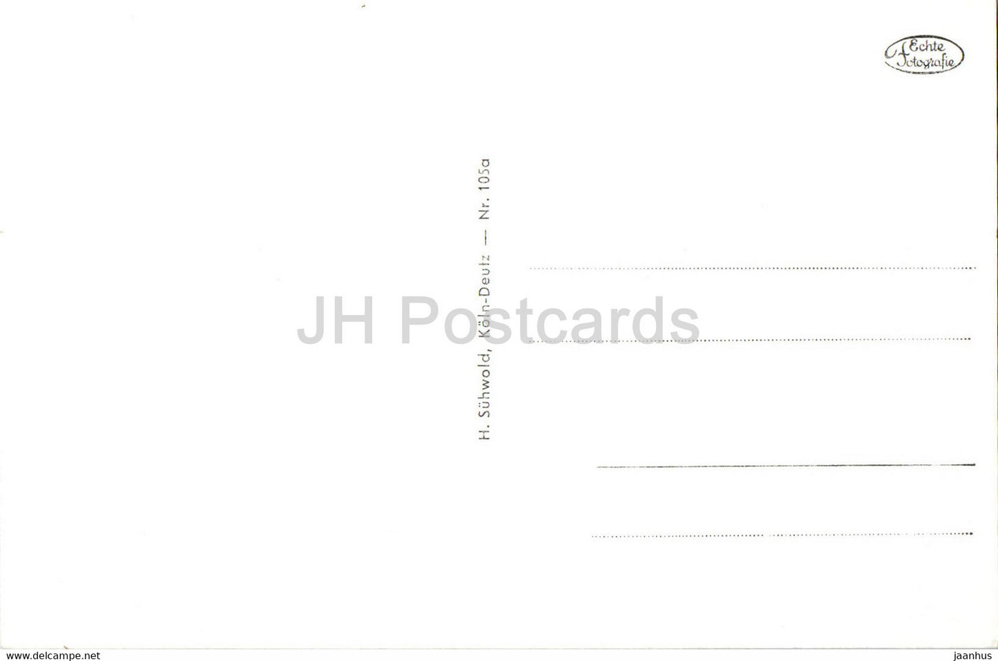 Köln am Rhein - Köln - Dom Westseite - Dom - alte Postkarte - Deutschland - unbenutzt