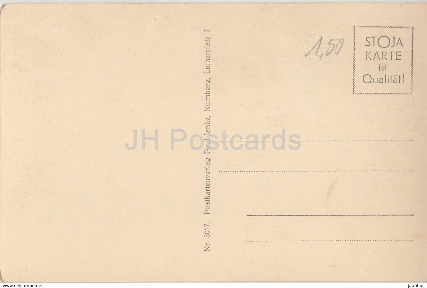 Nurnberg - Am Olberg - Nuremberg - 5017 - old postcard - Germany - unused