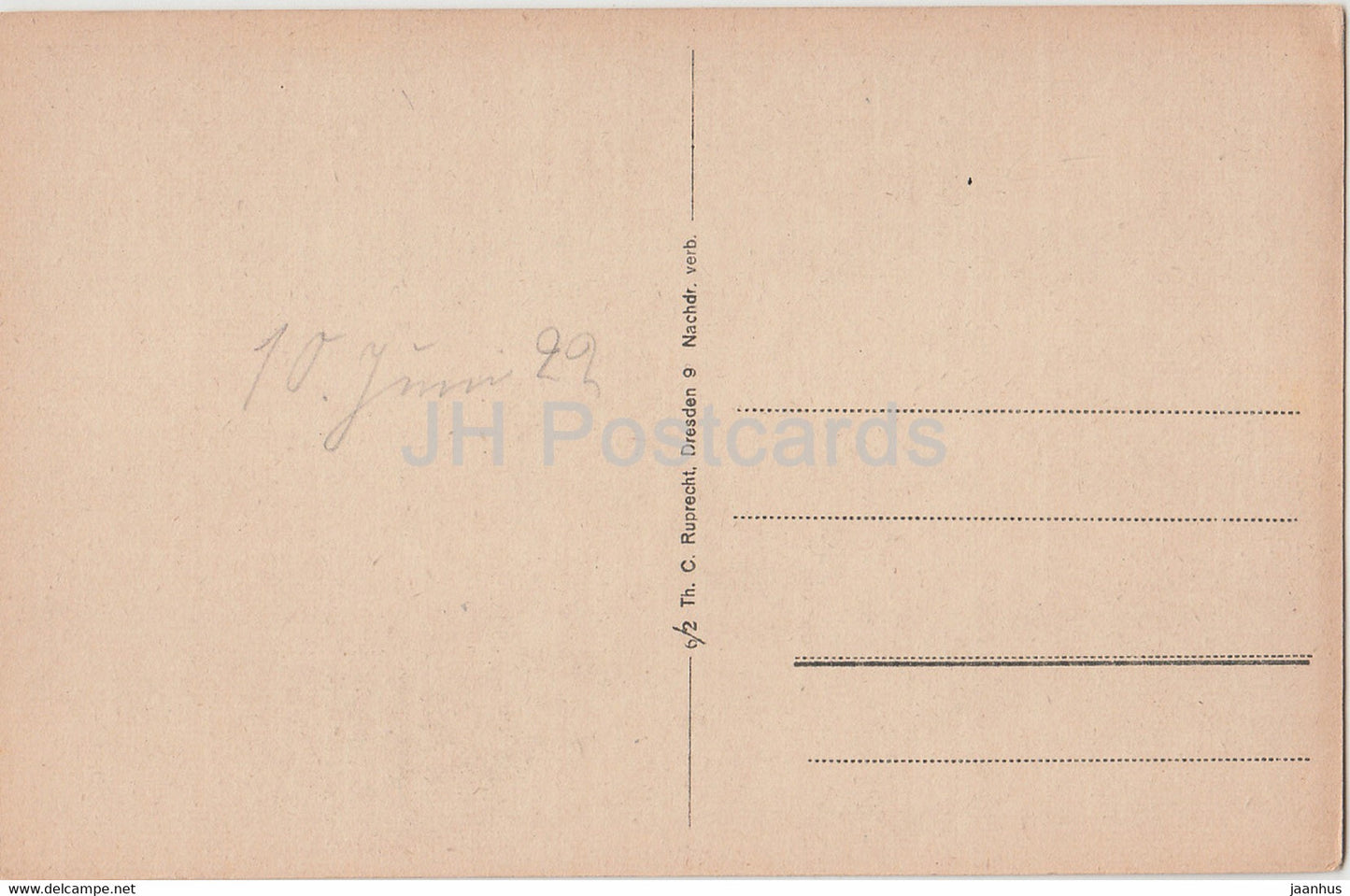 Sachs Schweiz - Basteibrucke - old postcard - Germany - used