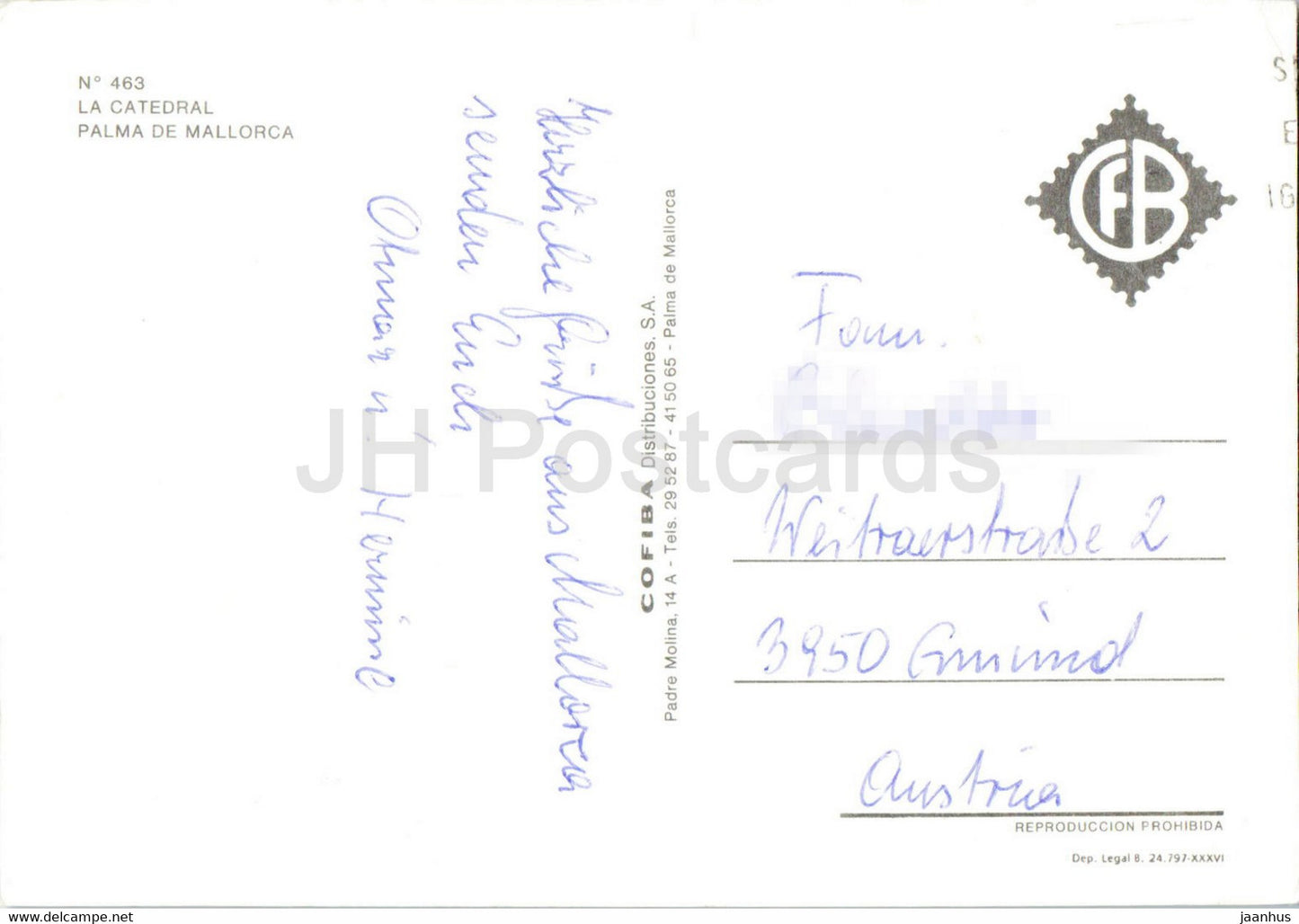 La Catedral - Palma de Mallorca - cathedral - boat - 463 - Spain - used