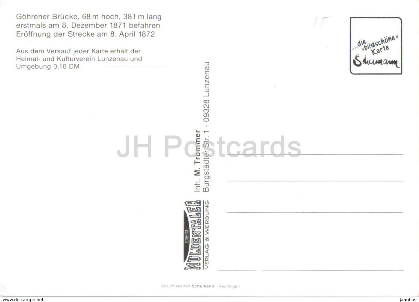 125 Jahre - Eisenbahnstrecke Borna Chemnitz - bridge - railway - Germany - unused