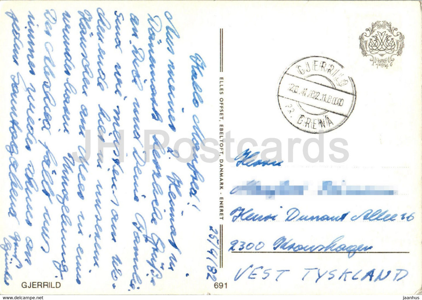 Gjerrild - multiview - 691 - 1982 - Danemark - d'occasion