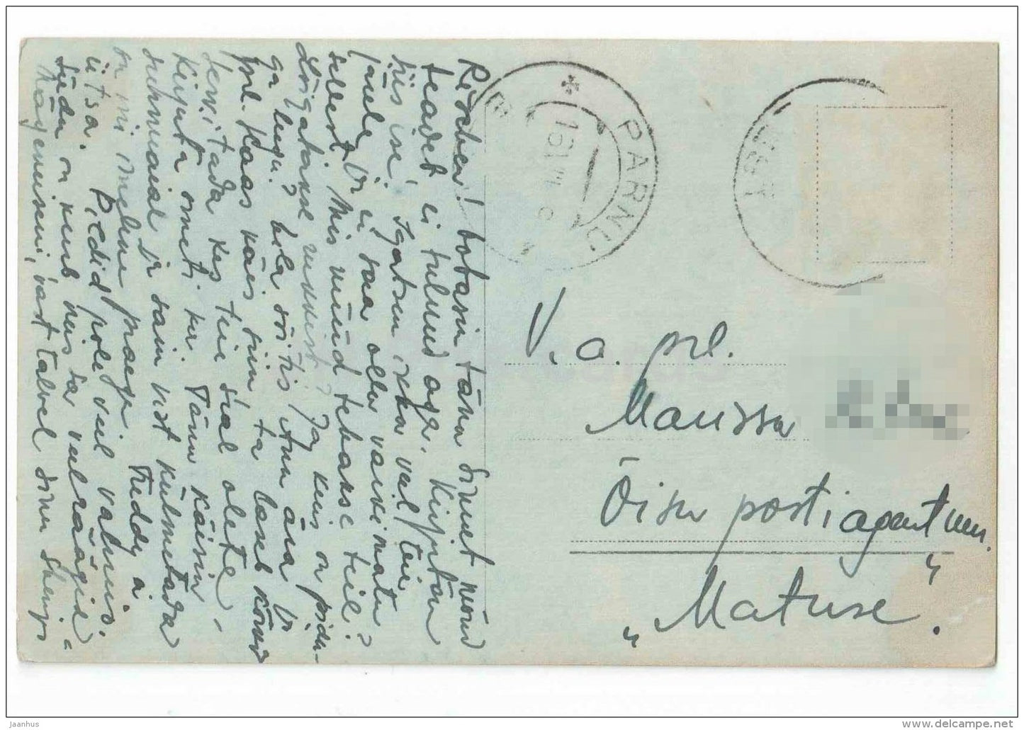 Austrian Movie Actor Alphons Fryland - film - Ross Verlag - 4223/1 - circulated in Estonia - JH Postcards