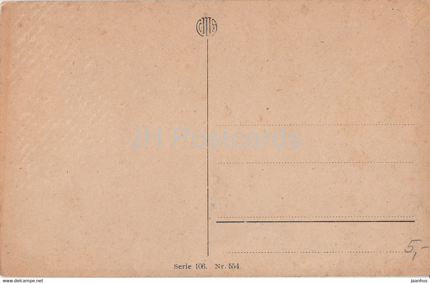 Dorfansicht - Serie 106 Nr 554 - alte Postkarte - Deutschland - unbenutzt