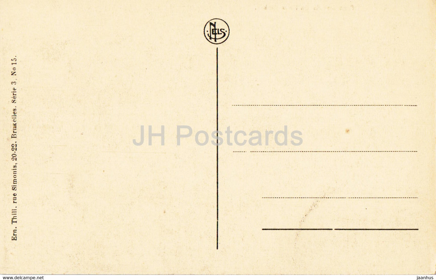 Gand - Gent - Panorama du Quai aux Herbes - 15 - alte Postkarte - Belgien - gebraucht